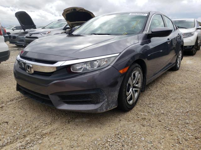 Photo 2 from auction – 2017 HONDA CIVIC LX with VIN 19XFC2F55HE039136