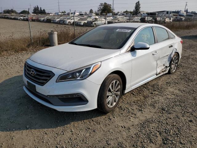 Photo 2 from auction – 2016 HYUNDAI SONATA SPO with VIN 5NPE34AF3GH271901