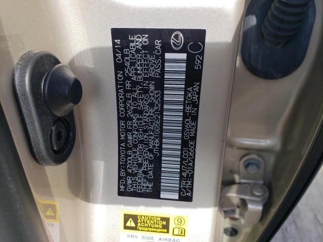 Photo 10 from auction – 2014 LEXUS ES 350 with VIN JTHBK1GG5E2132533
