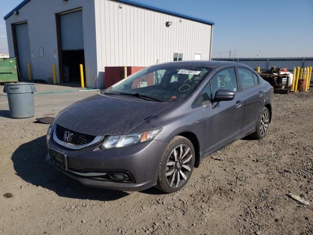 Photo 2 from auction – 2015 HONDA CIVIC EXL with VIN 2HGFB2F93FH548862