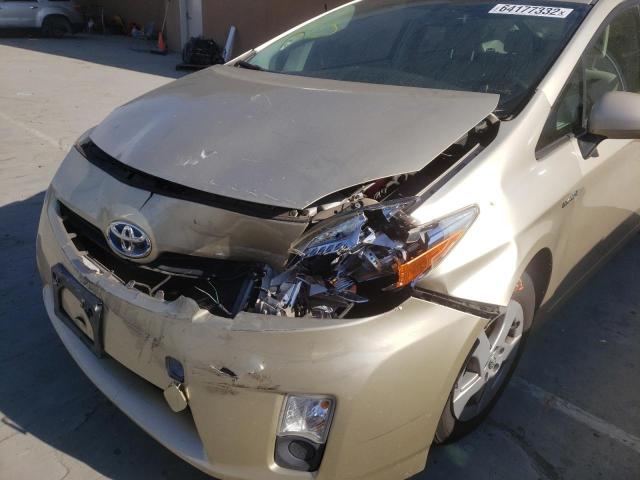 Photo 9 from auction – 2010 TOYOTA PRIUS with VIN JTDKN3DU2A1219126