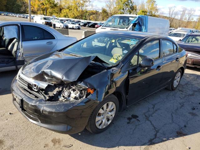 Photo 2 from auction – 2012 HONDA CIVIC LX with VIN 19XFB2F51CE303948