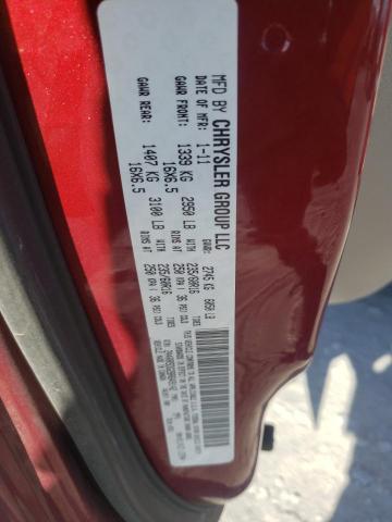 Photo 10 from auction – 2011 CHRYSLER TOWN & COU with VIN 2A4RR5DG2BR649142