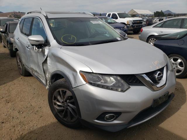 NISSAN ROGUE S 2016 with VIN 5N1AT2MT1GC731598 - Photo from auction