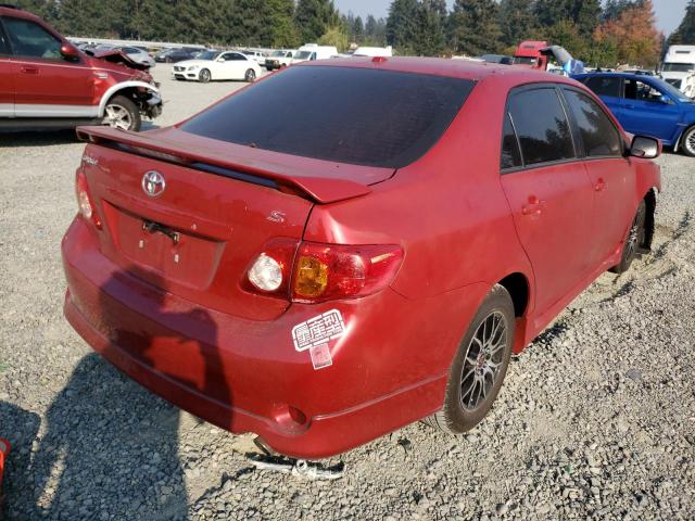 Photo 4 from auction – 2010 TOYOTA COROLLA BA with VIN 1NXBU4EE0AZ200004