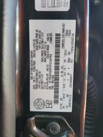Photo 10 from auction – 2015 FORD F150 SUPER with VIN 1FTEW1E87FFC33792