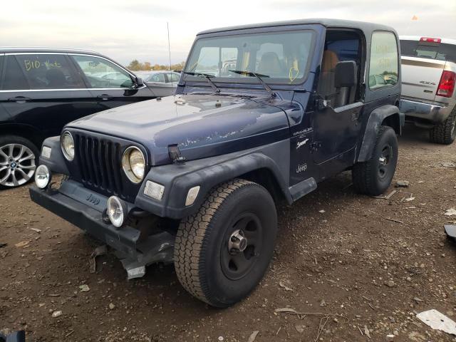 Photo 2 from auction – 1997 JEEP WRANGLER / with VIN 1J4FY19S1VP446969