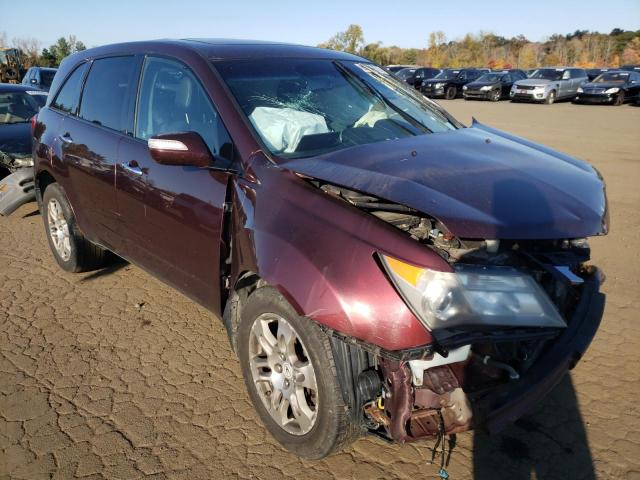 ACURA MDX TECHNO 2008 with VIN 2HNYD28388H527206 - Photo from auction