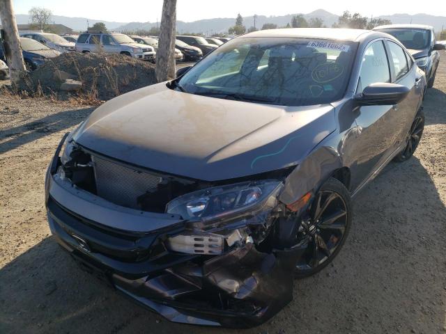 Photo 2 from auction – 2020 HONDA CIVIC with VIN 2HGFC2F83LH526649