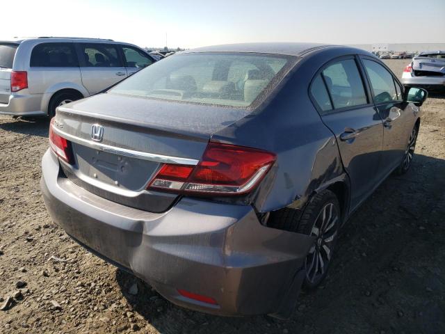 Photo 4 from auction – 2015 HONDA CIVIC EXL with VIN 2HGFB2F93FH548862