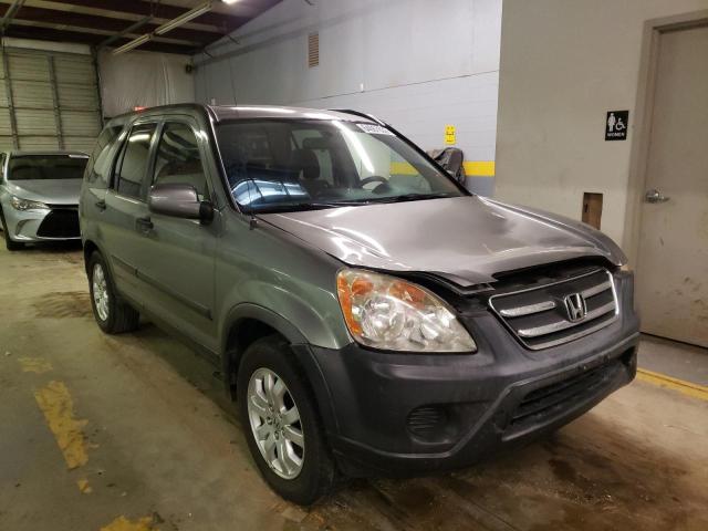 HONDA CR-V EX 2006 with VIN JHLRD68856C012793 - Photo from auction