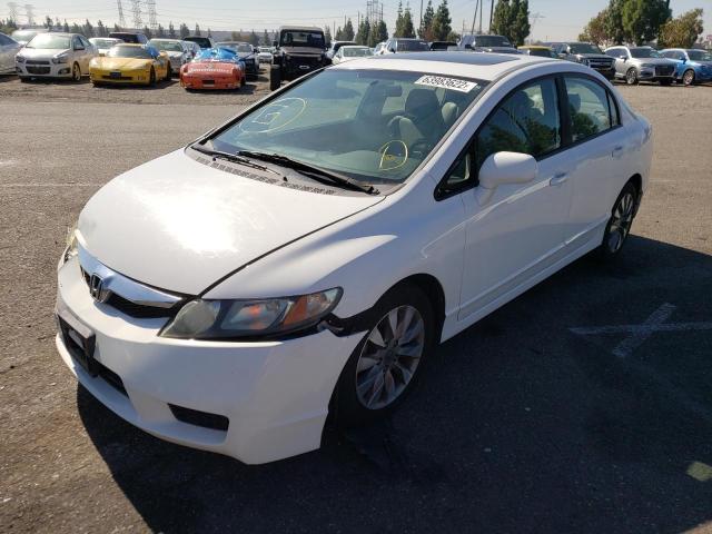 Photo 2 from auction – 2010 HONDA CIVIC EX with VIN 19XFA1F81AE039828
