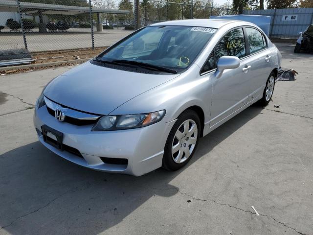 Photo 2 from auction – 2011 HONDA CIVIC LX with VIN 2HGFA1F51BH300355