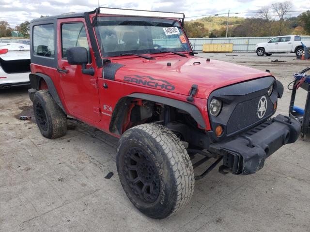 JEEP WRANGLER X 2008 with VIN 1J4FA24128L606555 - Photo from auction