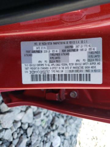 Photo 10 from auction – 2016 MAZDA 3 TOURING with VIN 3MZBM1M7XGM322787