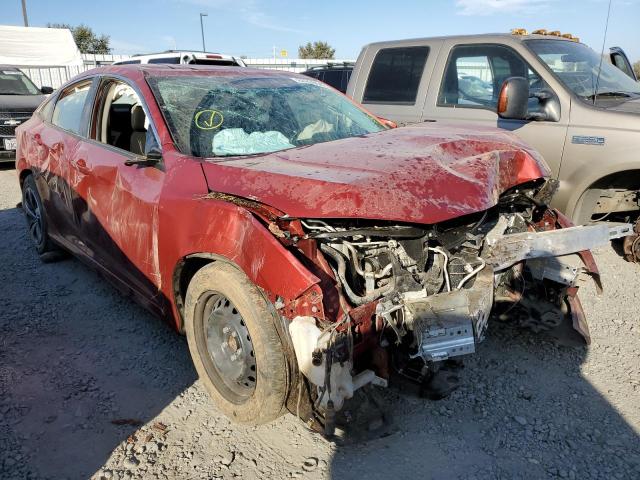 HONDA CIVIC LX 2020 with VIN 19XFC2F63LE214565 - Photo from auction