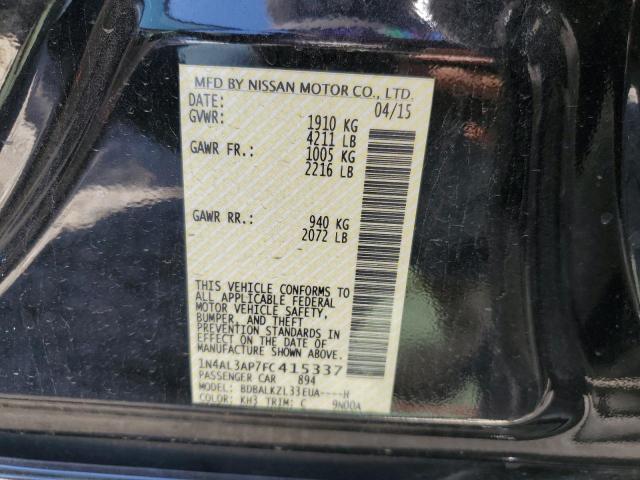 Photo 10 from auction – 2015 NISSAN ALTIMA 2.5 with VIN 1N4AL3AP7FC415337