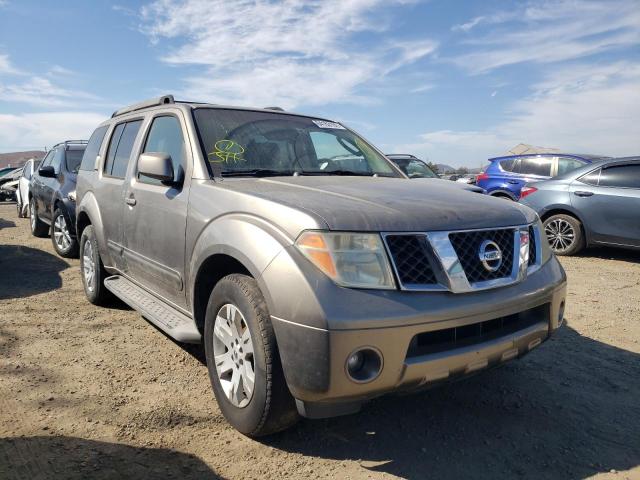 NISSAN PATHFINDER 2005 with VIN 5N1AR18U85C703001 - Photo from auction