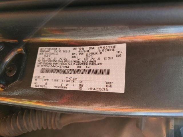 Photo 10 from auction – 2016 FORD F150 SUPER with VIN 1FTEW1EG4GKE71082