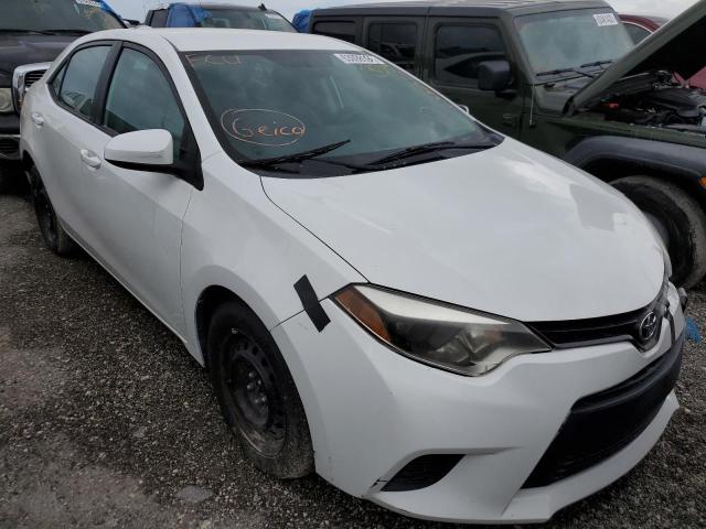 TOYOTA COROLLA L 2014 with VIN 5YFBURHE2EP020748 - Photo from auction