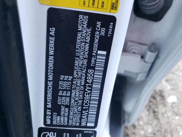 Photo 10 from auction – 2014 BMW X1 XDRIVE2 with VIN WBAVL1C59EVY14858