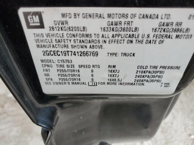 Photo 10 from auction – 2004 CHEVROLET SILVERADO with VIN 2GCEC19T741266769