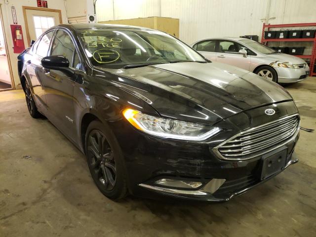 Photo 1 from auction – 2018 FORD FUSION SE with VIN 3FA6P0LU8JR219817