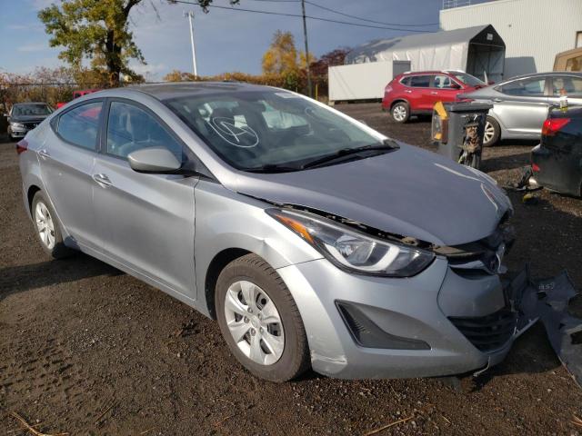HYUNDAI ELANTRA SE 2016 with VIN 5NPDH4AE0GH752869 - Photo from auction