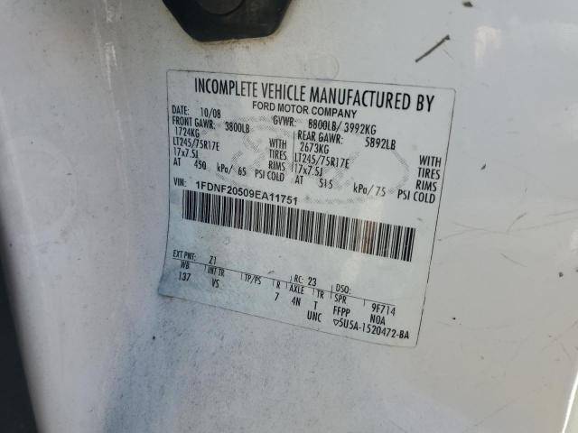 Photo 10 from auction – 2009 FORD F250 SUPER with VIN 1FDNF20509EA11751