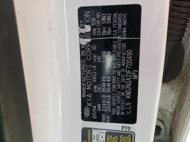 Photo 10 from auction – 2015 KIA SOUL with VIN KNDJN2A23F7131490