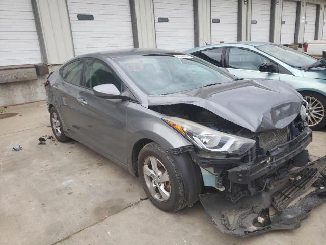 HYUNDAI ELANTRA 2014 with VIN 5NPDH4AE9EH512684 - Photo from auction