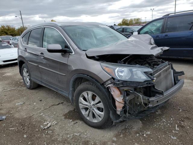 HONDA CR-V EXL 2012 with VIN 5J6RM4H77CL047592 - Photo from auction