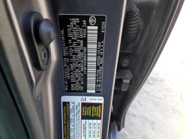 Photo 10 from auction – 2016 TOYOTA CAMRY LE with VIN 4T1BF1FK3GU537580