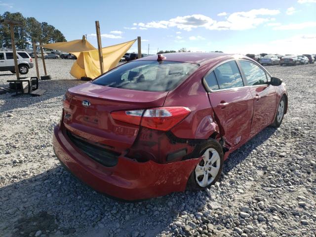 Photo 4 from auction – 2016 KIA FORTE LX with VIN KNAFK4A6XG5598591
