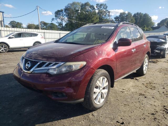 Photo 2 from auction – 2012 NISSAN MURANO S with VIN JN8AZ1MUXCW100349