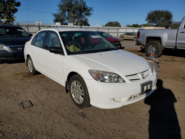 HONDA CIVIC LX 2004 with VIN 2HGES16574H585025 - Photo from auction