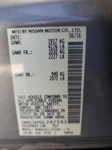 Photo 10 from auction – 2016 NISSAN ALTIMA 2.5 with VIN 1N4AL3AP4GC247593