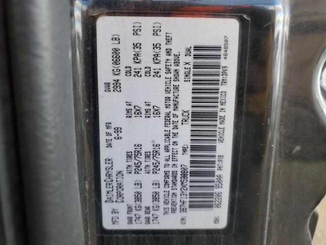 Photo 10 from auction – 1999 DODGE RAM 1500 with VIN 3B7HF13Y2XM588807