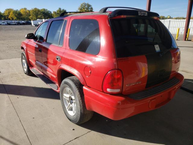 Photo 3 from auction – 2001 DODGE DURANGO with VIN 1B4HS28Z21F597546