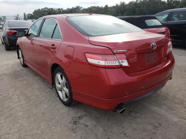Photo 3 from auction – 2011 TOYOTA CAMRY BASE with VIN 4T1BF3EKXBU681665