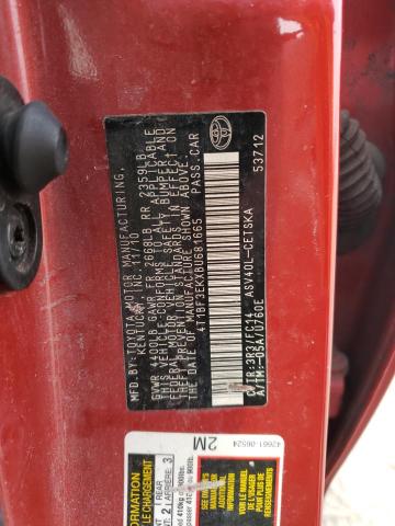 Photo 10 from auction – 2011 TOYOTA CAMRY BASE with VIN 4T1BF3EKXBU681665