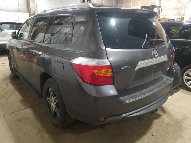 Photo 3 from auction – 2008 TOYOTA HIGHLANDER with VIN JTEES42A282064078