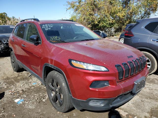 JEEP CHEROKEE S 2016 with VIN 1C4PJMAS1GW300804 - Photo from auction