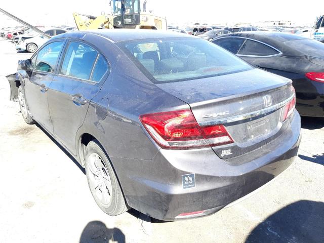 Photo 3 from auction – 2014 HONDA CIVIC LX with VIN 19XFB2F54EE014551
