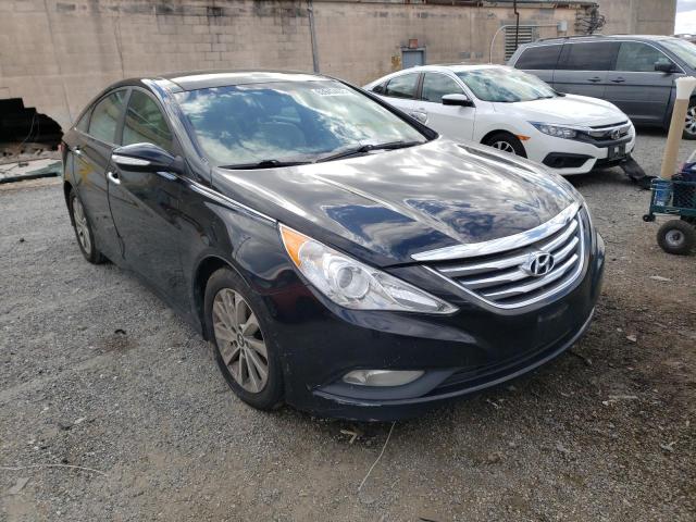 HYUNDAI SONATA SE 2014 with VIN 5NPEC4AC5EH945761 - Photo from auction