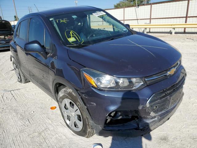 CHEVROLET TRAX LS 2018 with VIN 3GNCJKSB1JL223812 - Photo from auction