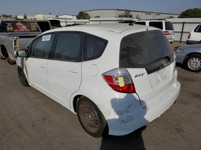 Photo 3 from auction – 2010 HONDA FIT with VIN JHMGE8H20AC038427