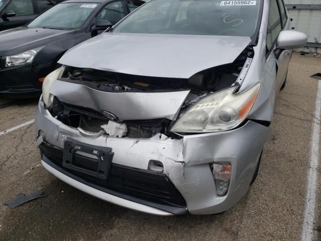 Photo 9 from auction – 2012 TOYOTA PRIUS with VIN JTDKN3DU5C5393106
