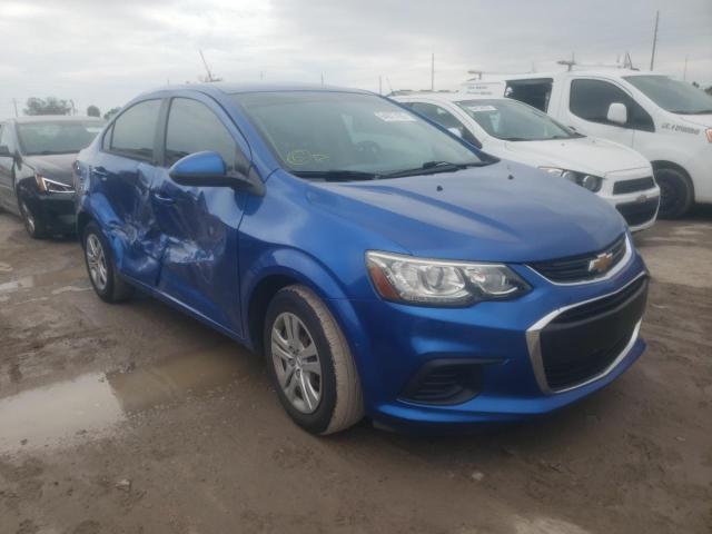 CHEVROLET SONIC LS 2017 with VIN 1G1JB5SH1H4144474 - Photo from auction