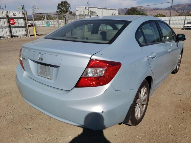Photo 4 from auction – 2012 HONDA CIVIC EXL with VIN 19XFB2F95CE337359